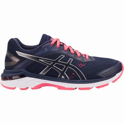 Női Asics Gt-2000 7 Narrow Futócipő AS0784152 Sötétkék/Titán